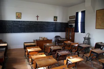 Catholic school classroom